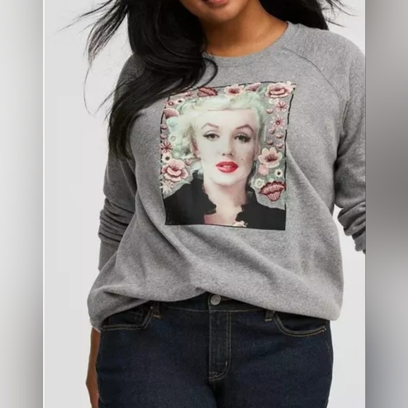 TORRID X MARYLIN MONROE SWEATER - Picture 1 of 10